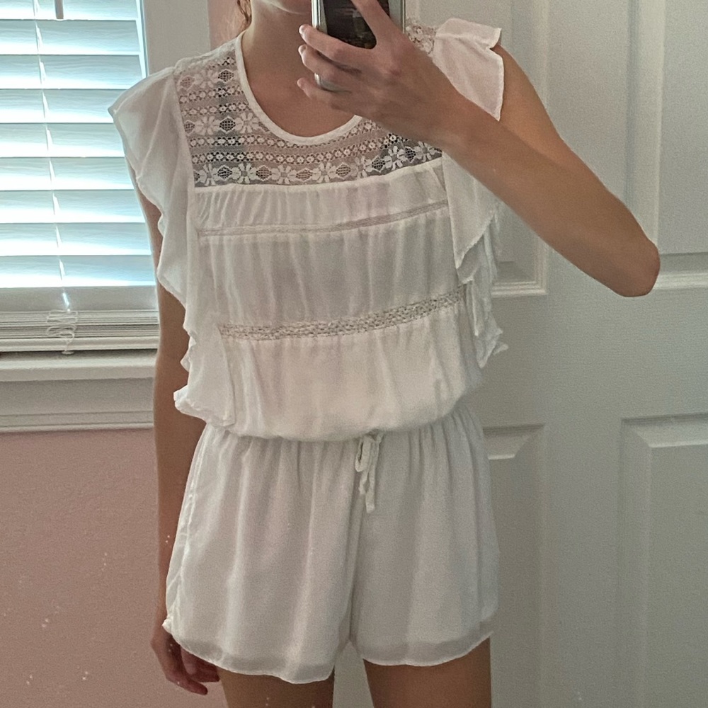 White American Eagle romper